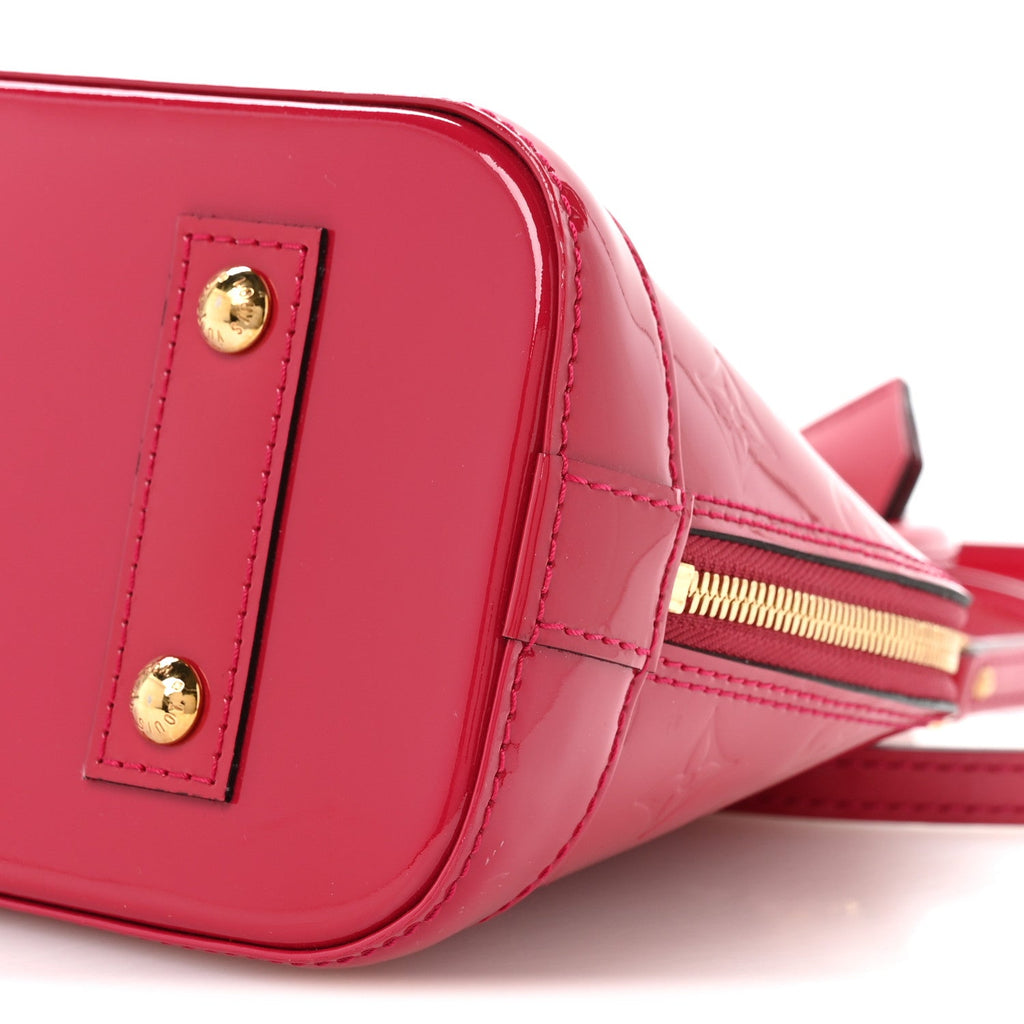 Louis Vuitton Vernis Alma BB Magenta