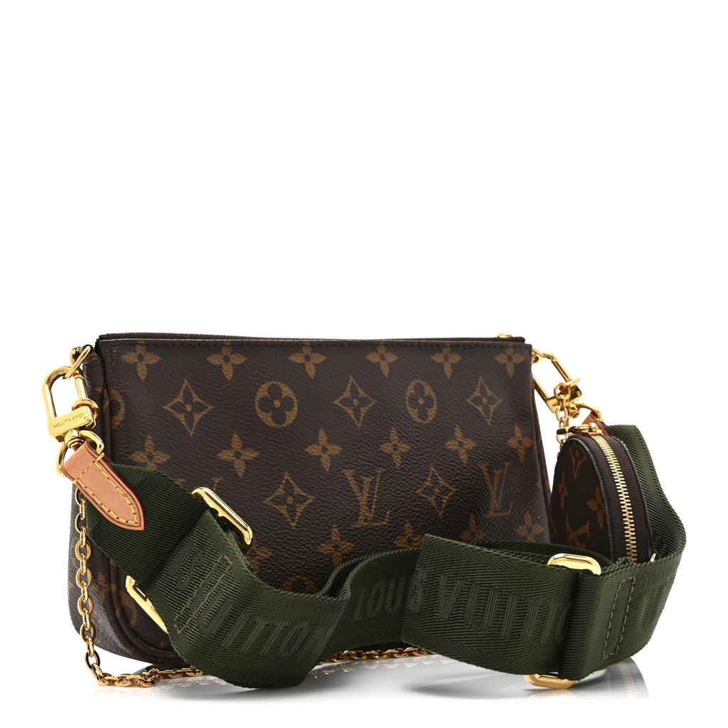 Louis Vuitton Monogram Multi Pochette Accessories Kaki