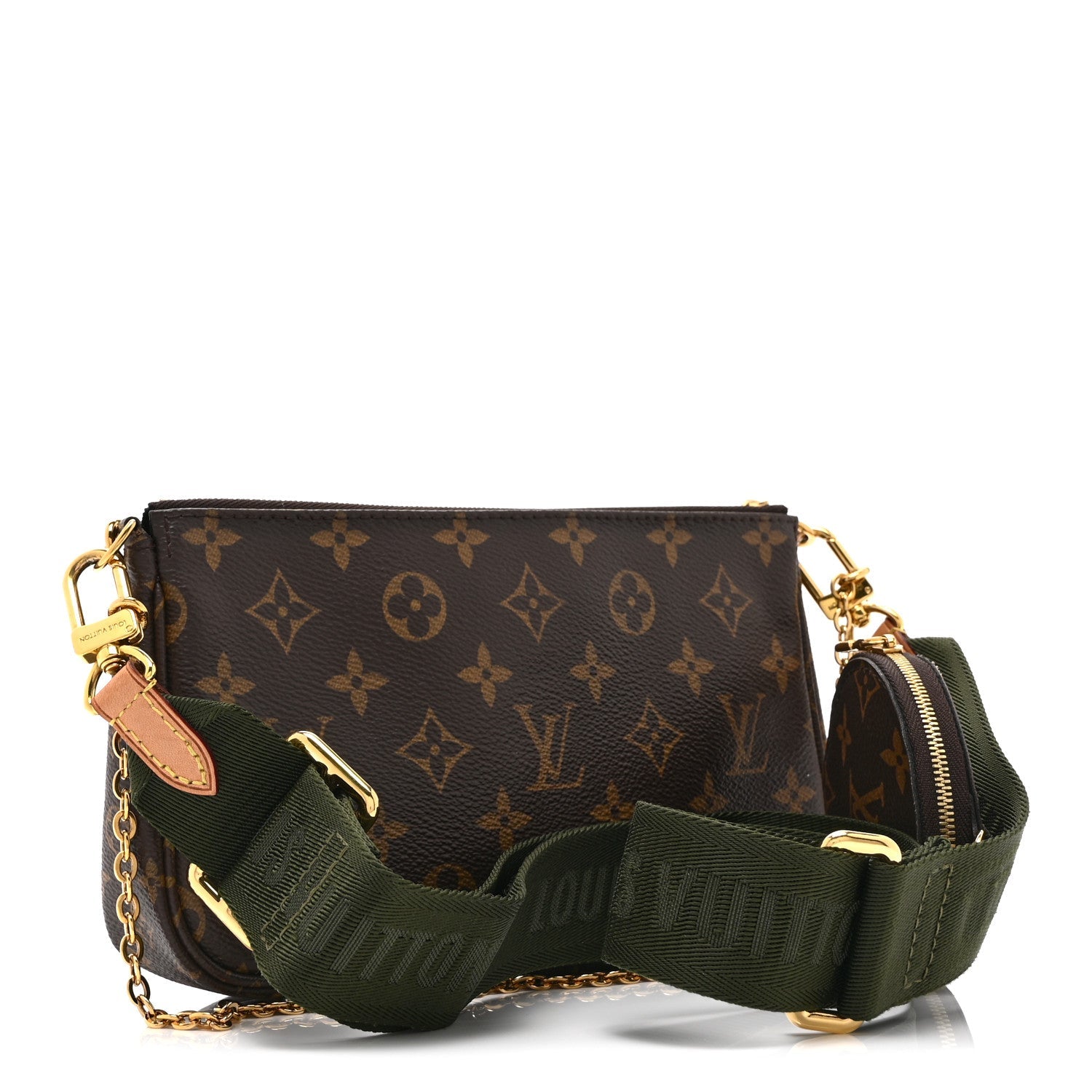 Louis Vuitton Monogram Multi Pochette Accessories Kaki