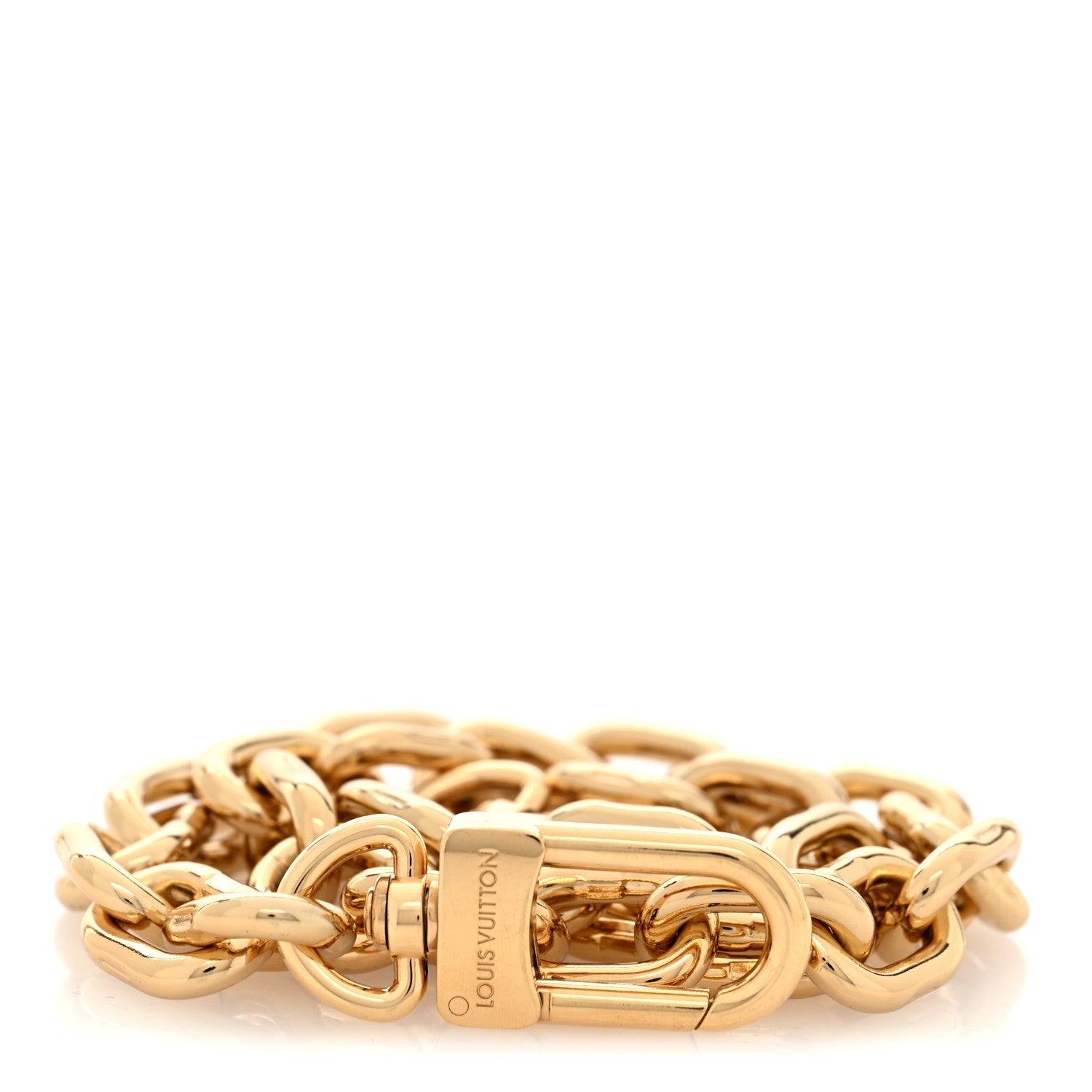 Louis Vuitton Pochette Metis East West Chain Strap Gold