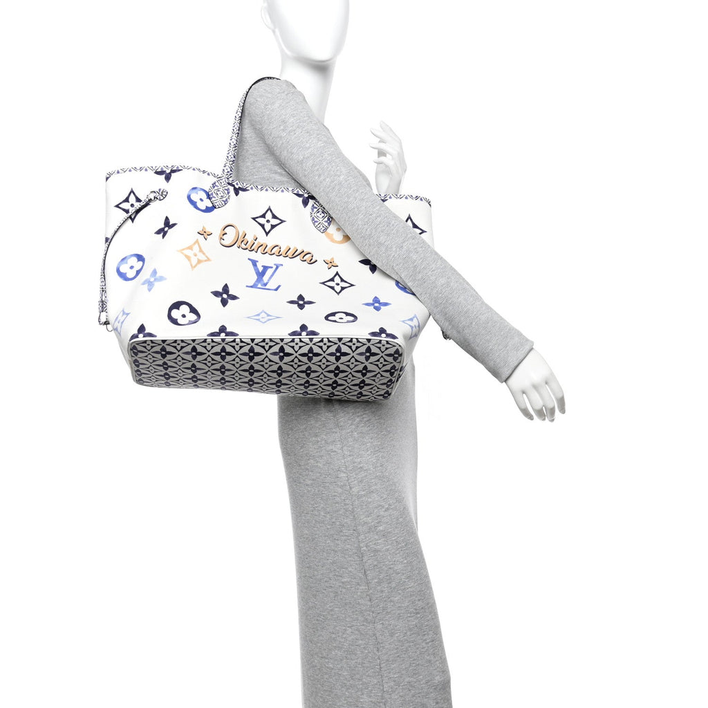 Louis Vuitton Monogram Canvas By The Pool Okinawa 2.0 Neverfull GM Blue