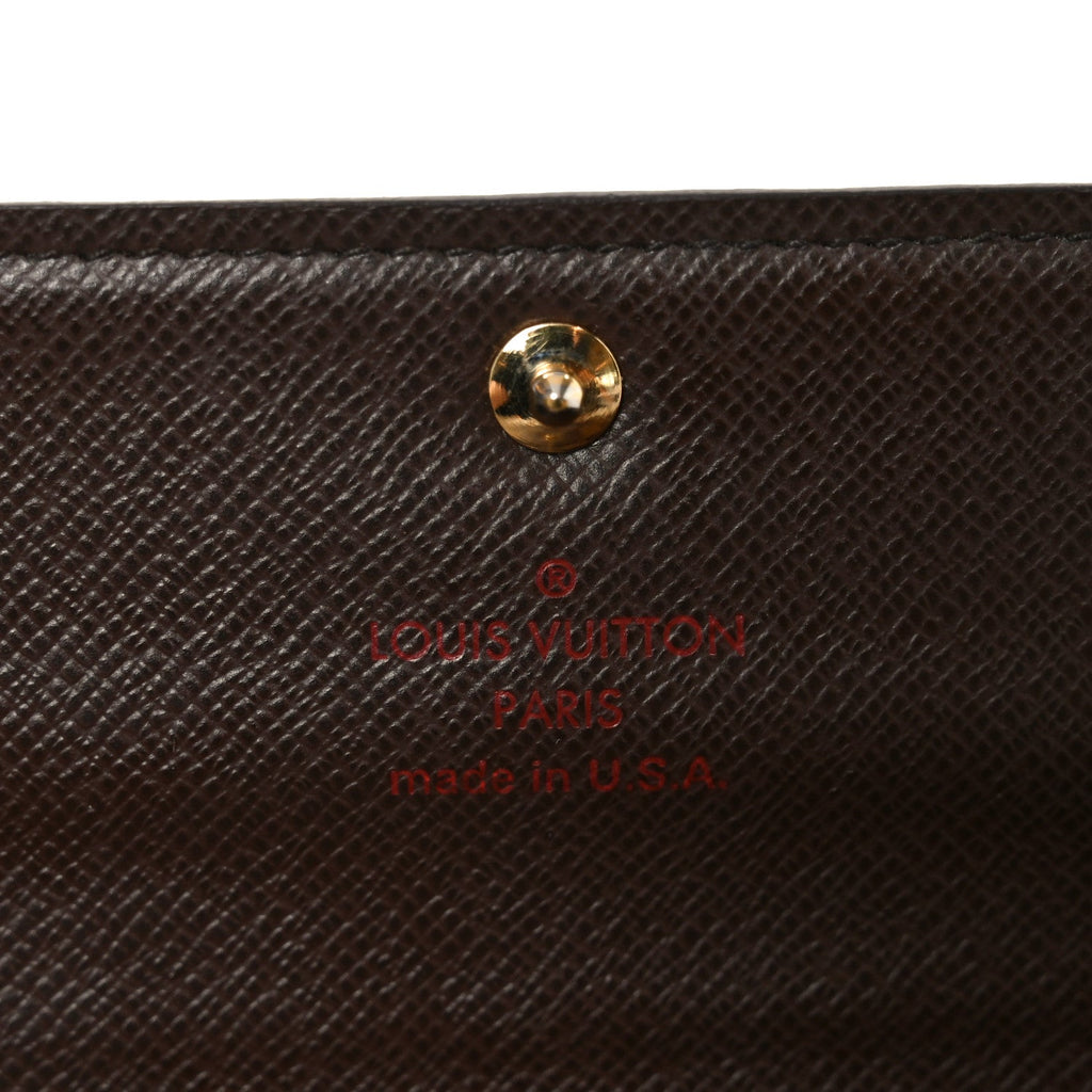 Louis Vuitton Damier Ebene Sarah Wallet