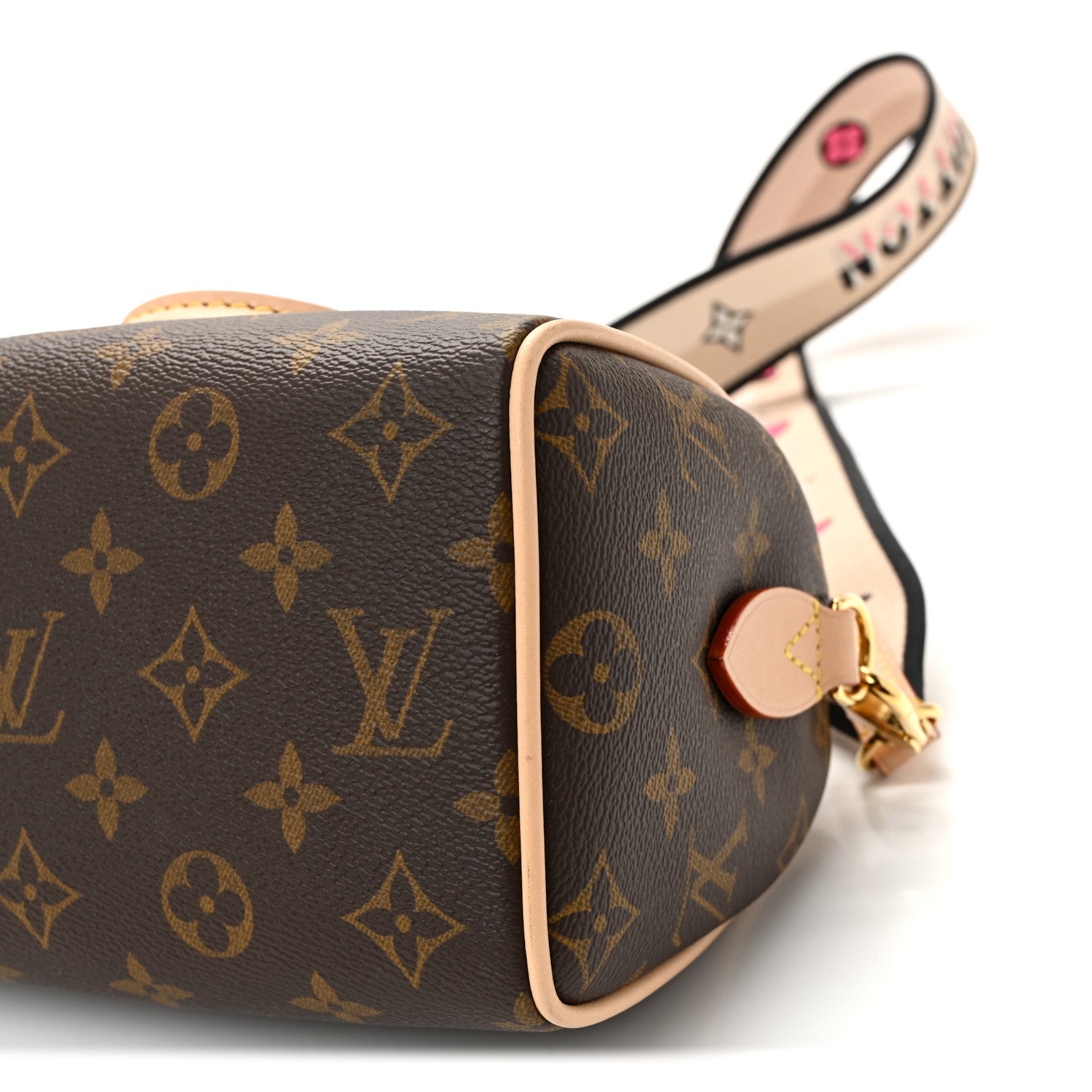 Louis Vuitton Monogram Speedy Bandouliere 20 Black