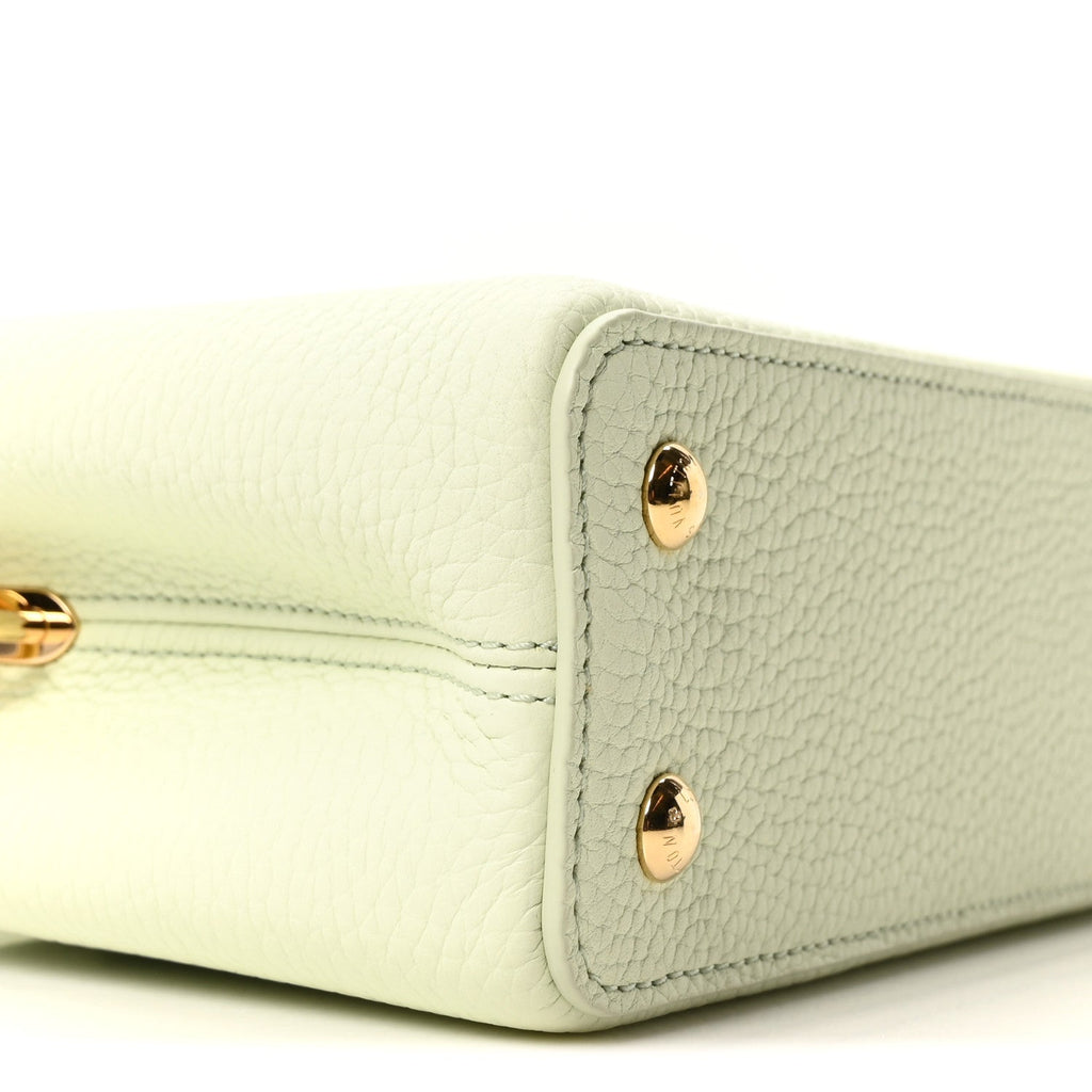 Louis Vuitton LV X TM Taurillon Mini Capucines Green