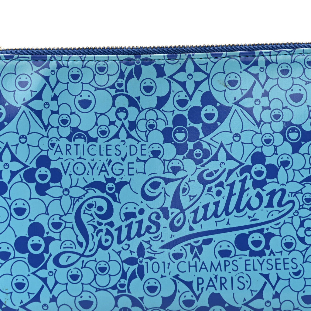 Louis Vuitton Cosmic Blossom Pochette Accessories Blue