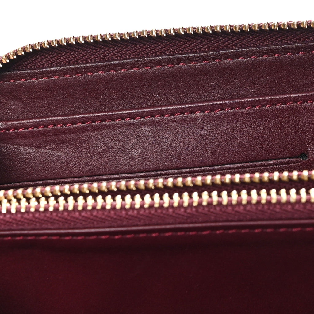 Louis Vuitton Vernis Zippy Wallet Rouge Fauviste
