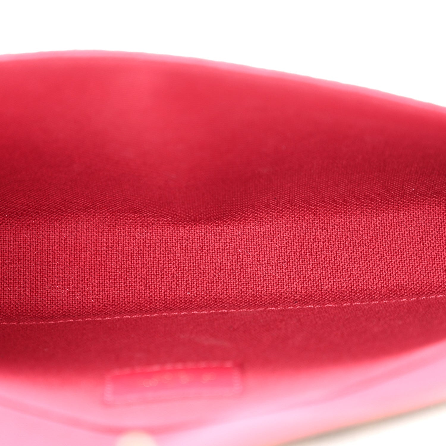 Louis Vuitton Monogram Pochette Felicie Chain Wallet Fuchsia