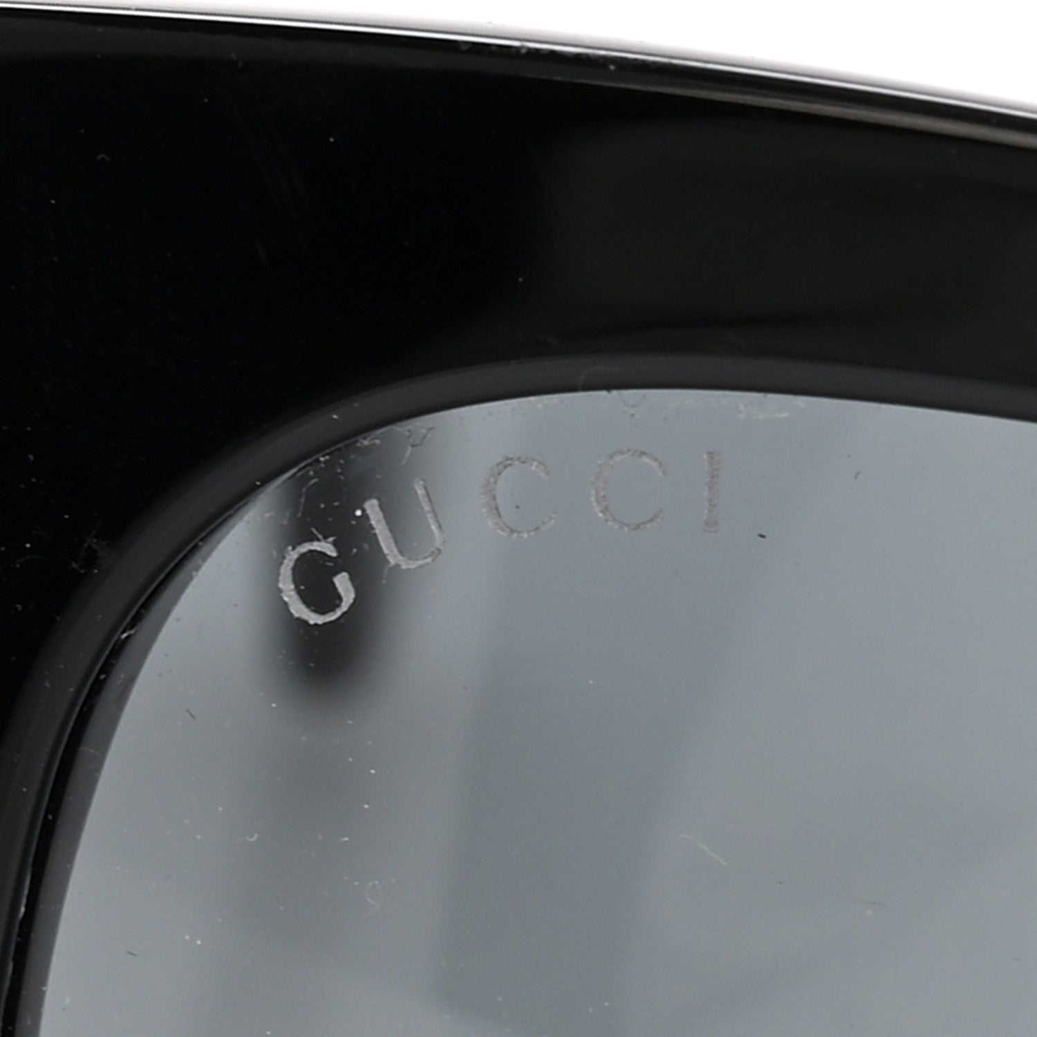 Gucci Acetate Square Frame Sunglasses GG0034SAN Black