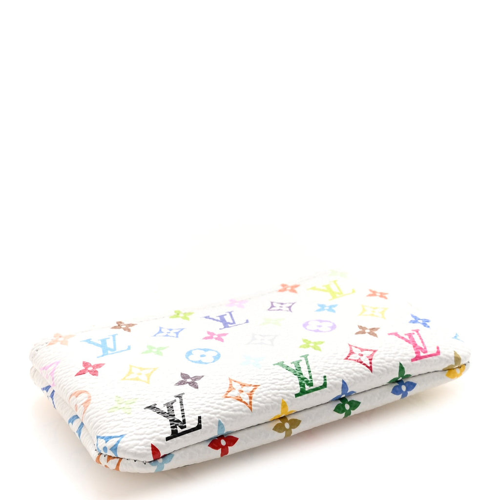 Louis Vuitton LV X TM Monogram Multicolor Key Pouch White