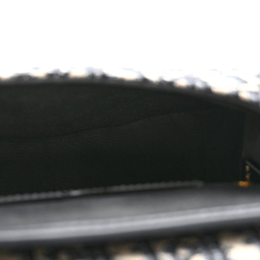 Christian Dior Oblique Medium Bobby Flap Blue