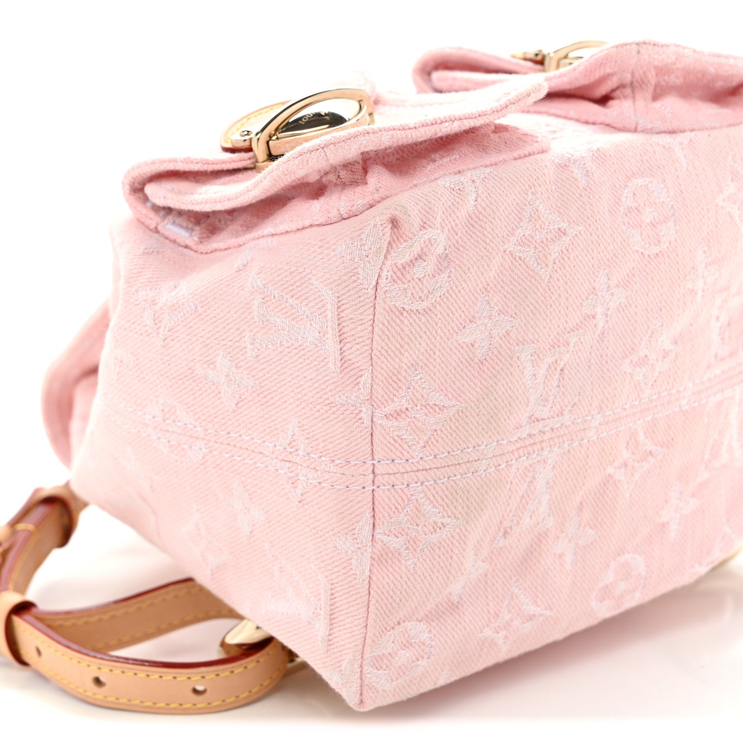 Louis Vuitton Denim Venice Backpack Washed Pink