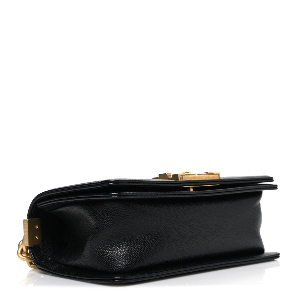 Chanel Caviar Quilted Small Boy Flap Black