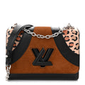 Louis Vuitton Calfskin Monogram Wild at Heart Twist Shoulder Bag MM