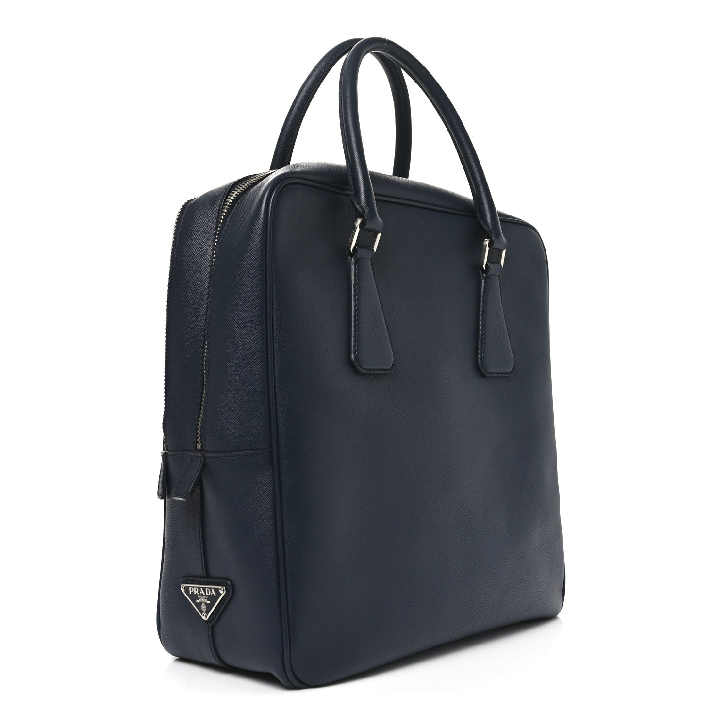 Prada Saffiano Travel Briefcase Baltico