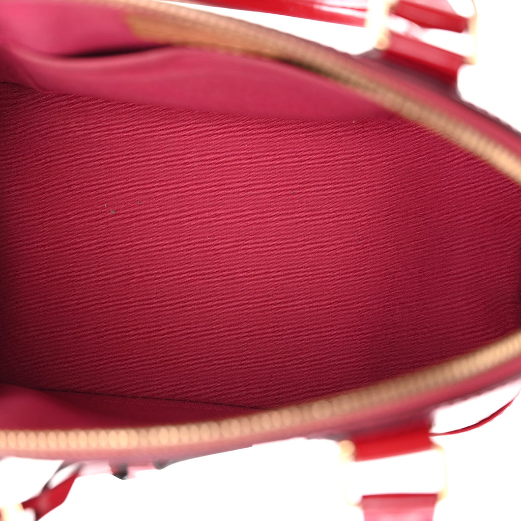 Louis Vuitton Vernis Alma BB Rose Indien