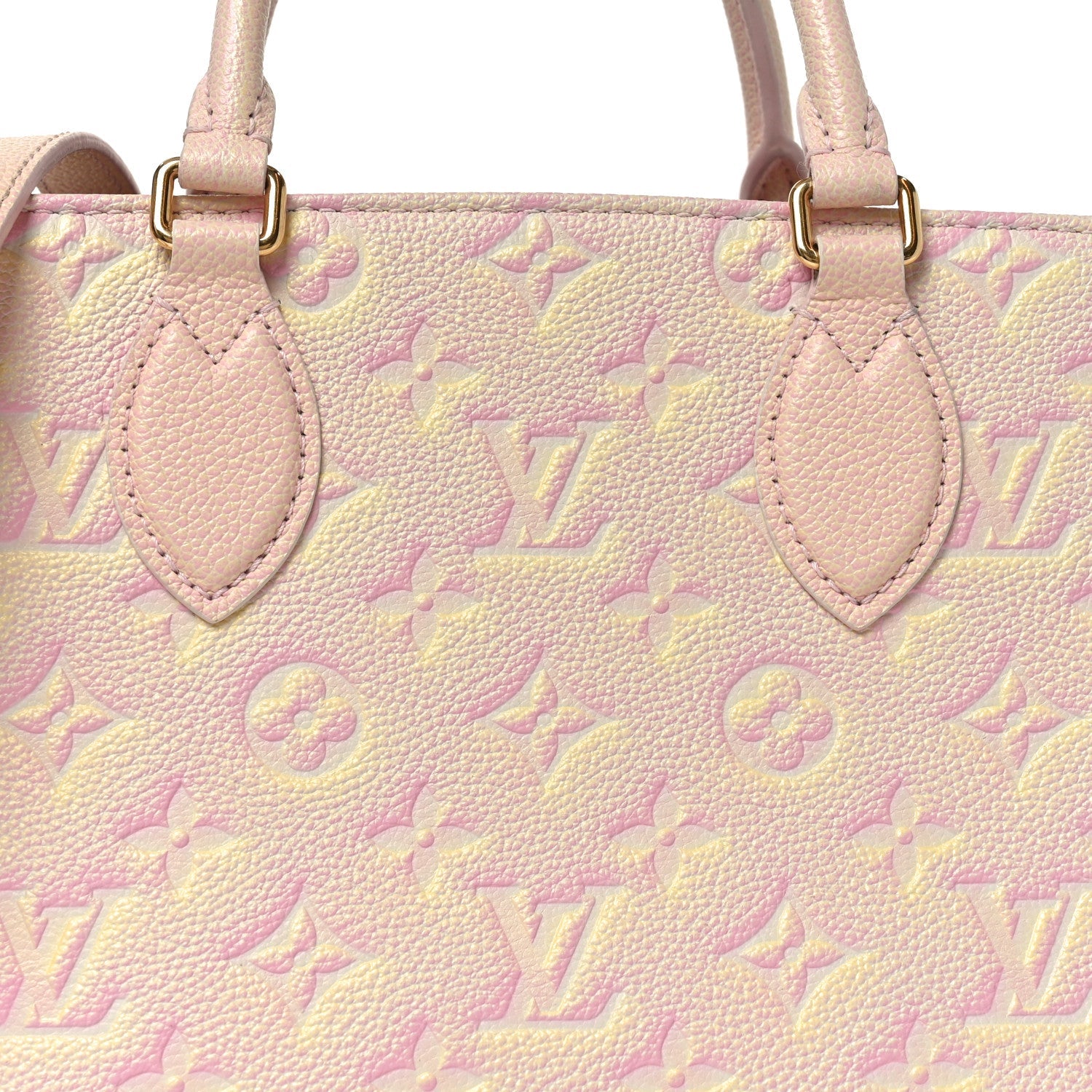Louis Vuitton Empreinte Monogram Summer Stardust Onthego PM Pink
