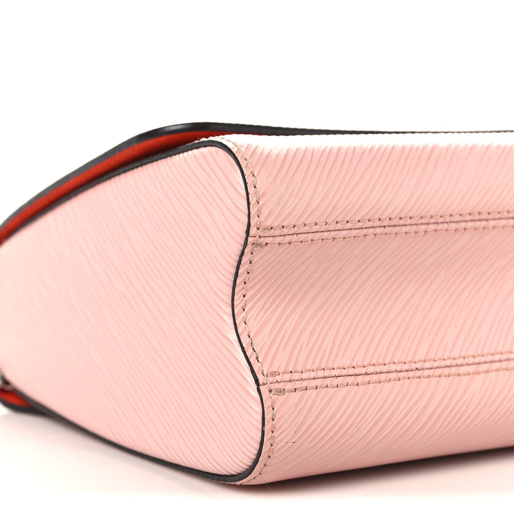 Louis Vuitton Epi Travel Stickers Twist Shoulder Bag Rose Ballerine