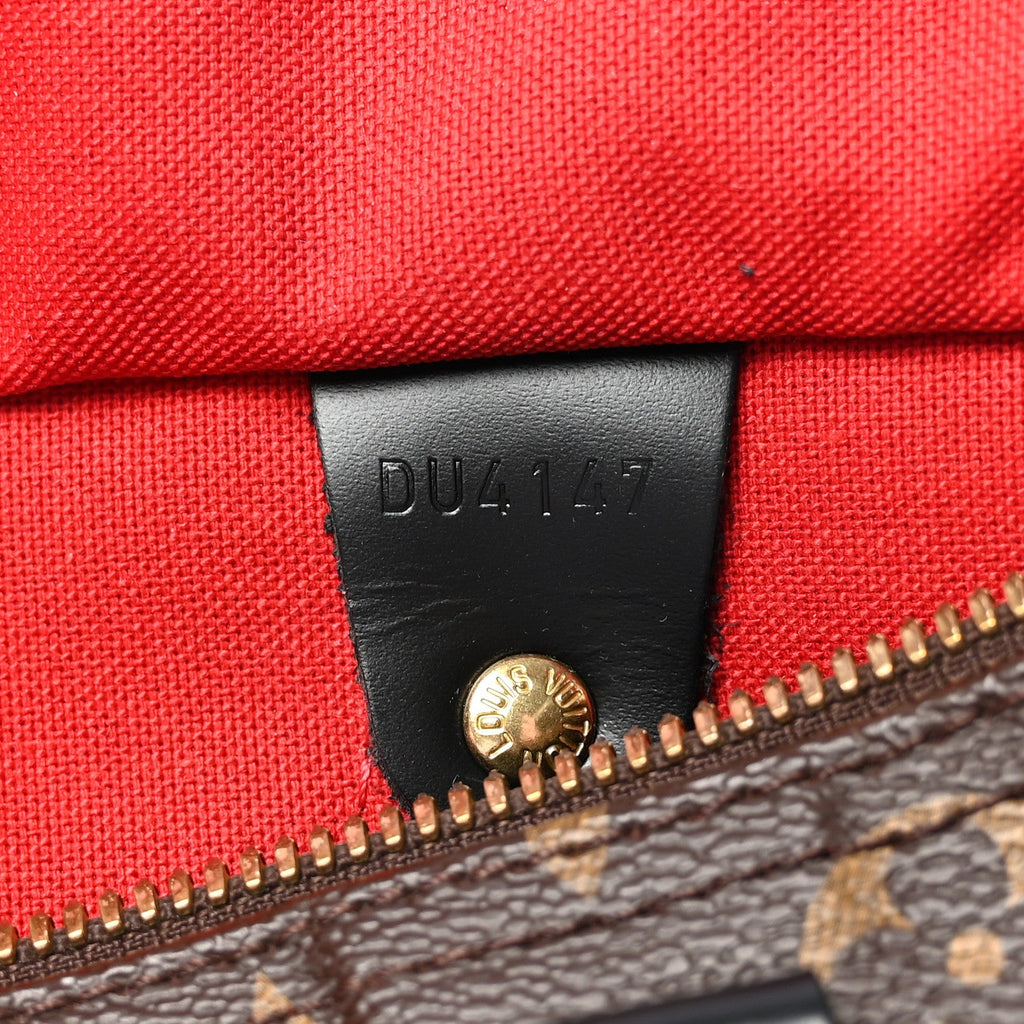 Louis Vuitton Monogram My World Tour Speedy Bandouliere 30 Black