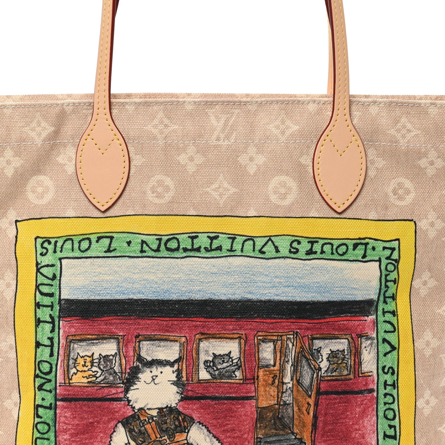 Louis Vuitton Meowgram Grace Coddington Carry It