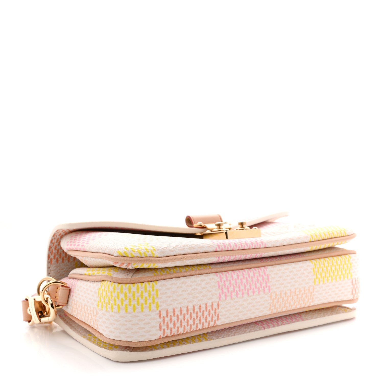 Louis Vuitton Damier Giant Pochette Metis East West Peach