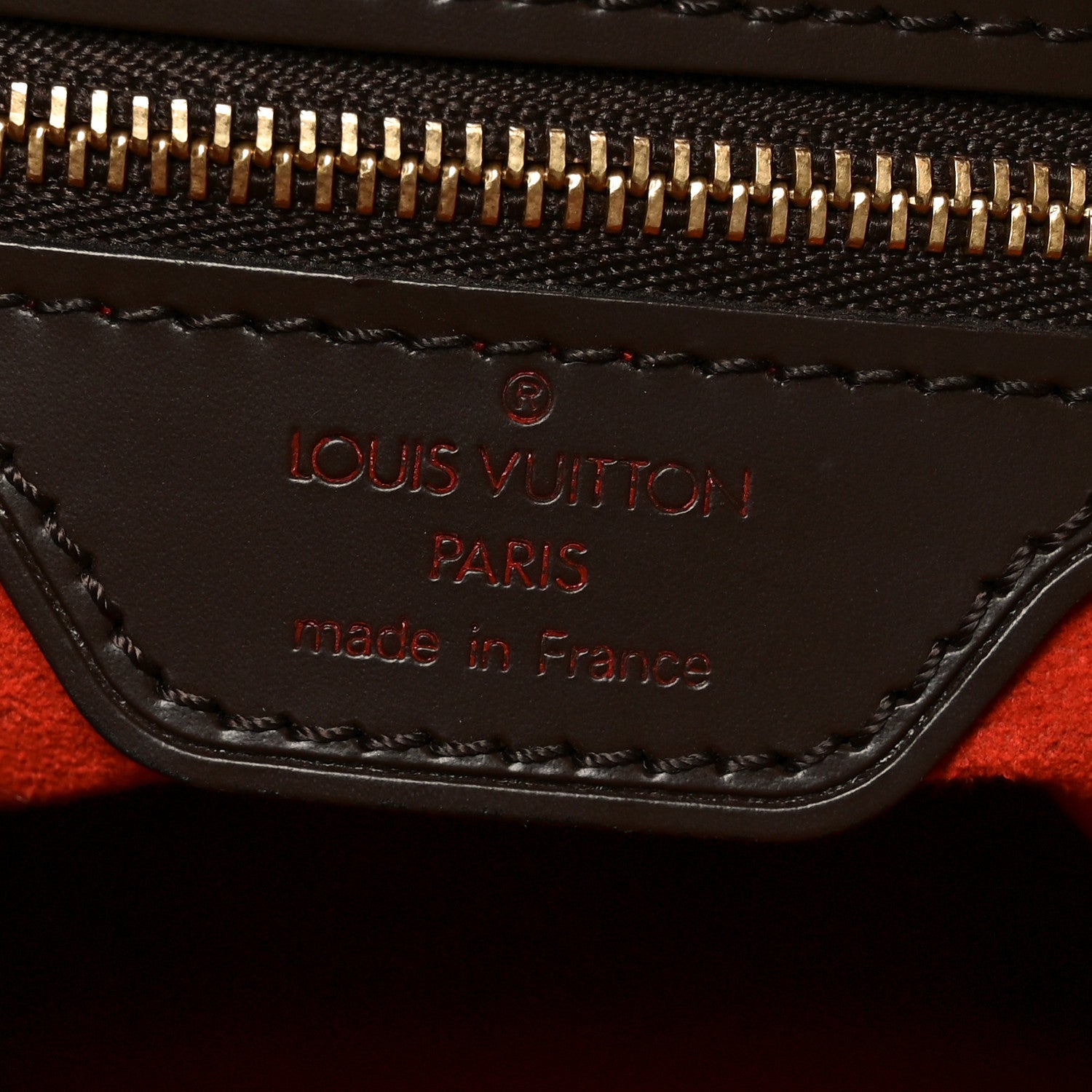 Louis Vuitton Damier Ebene Looping GM