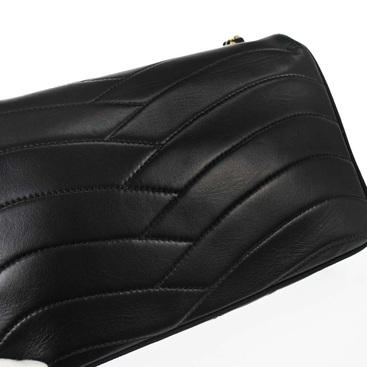 Chanel 2015-2016 Black Lambskin Medium Pagoda Flap Shoulder Bag