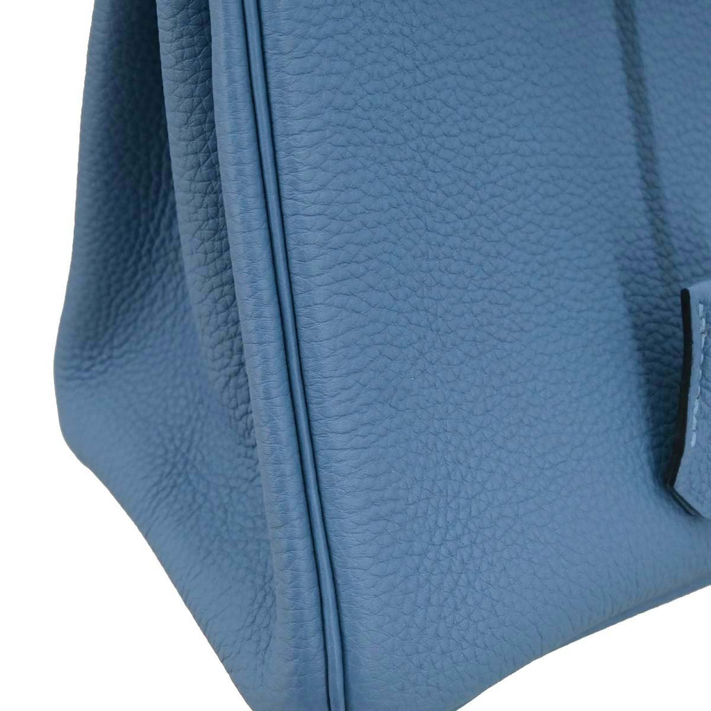 Hermes Azur Togo Birkin 25 Handbag
