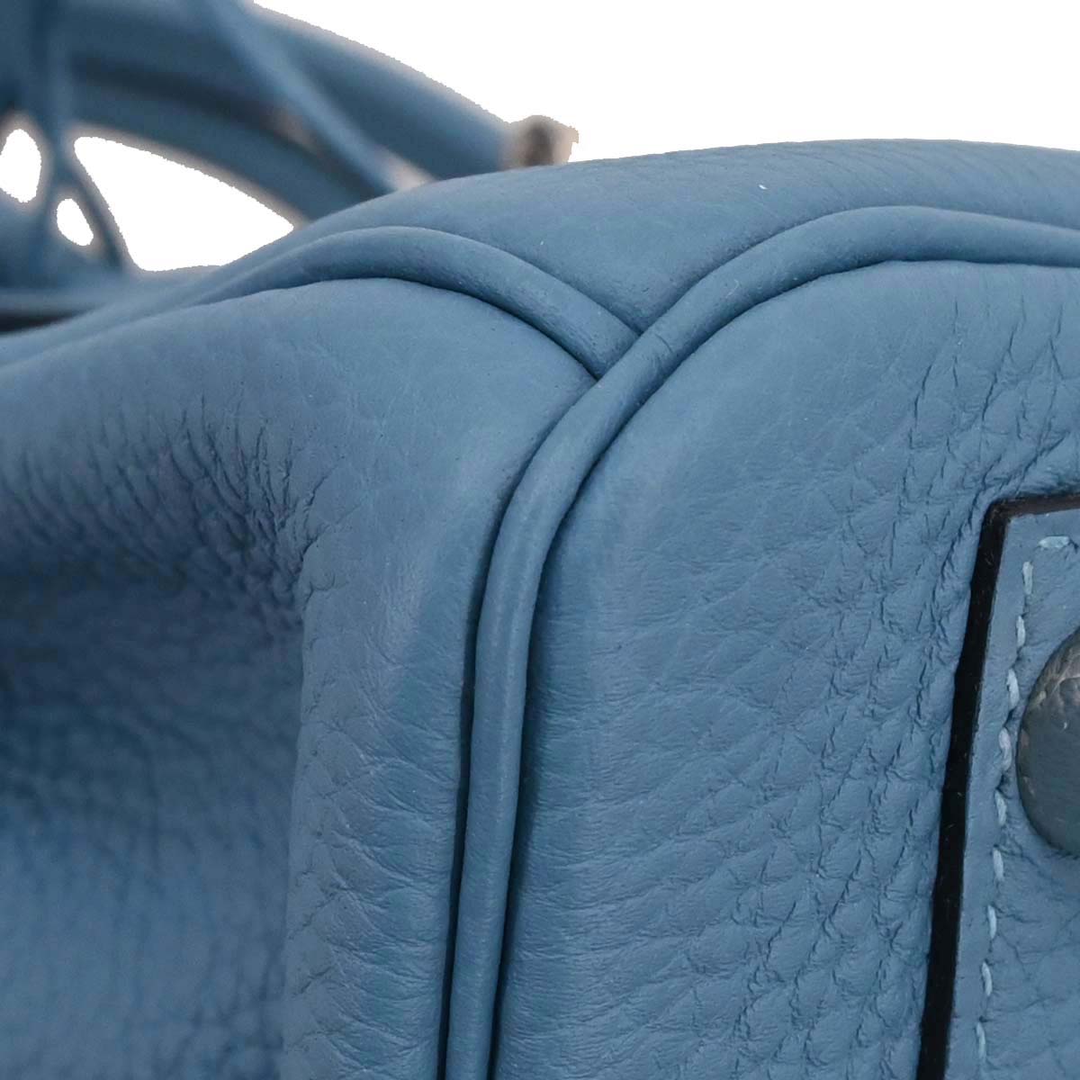 Hermes Azur Togo Birkin 25 Handbag