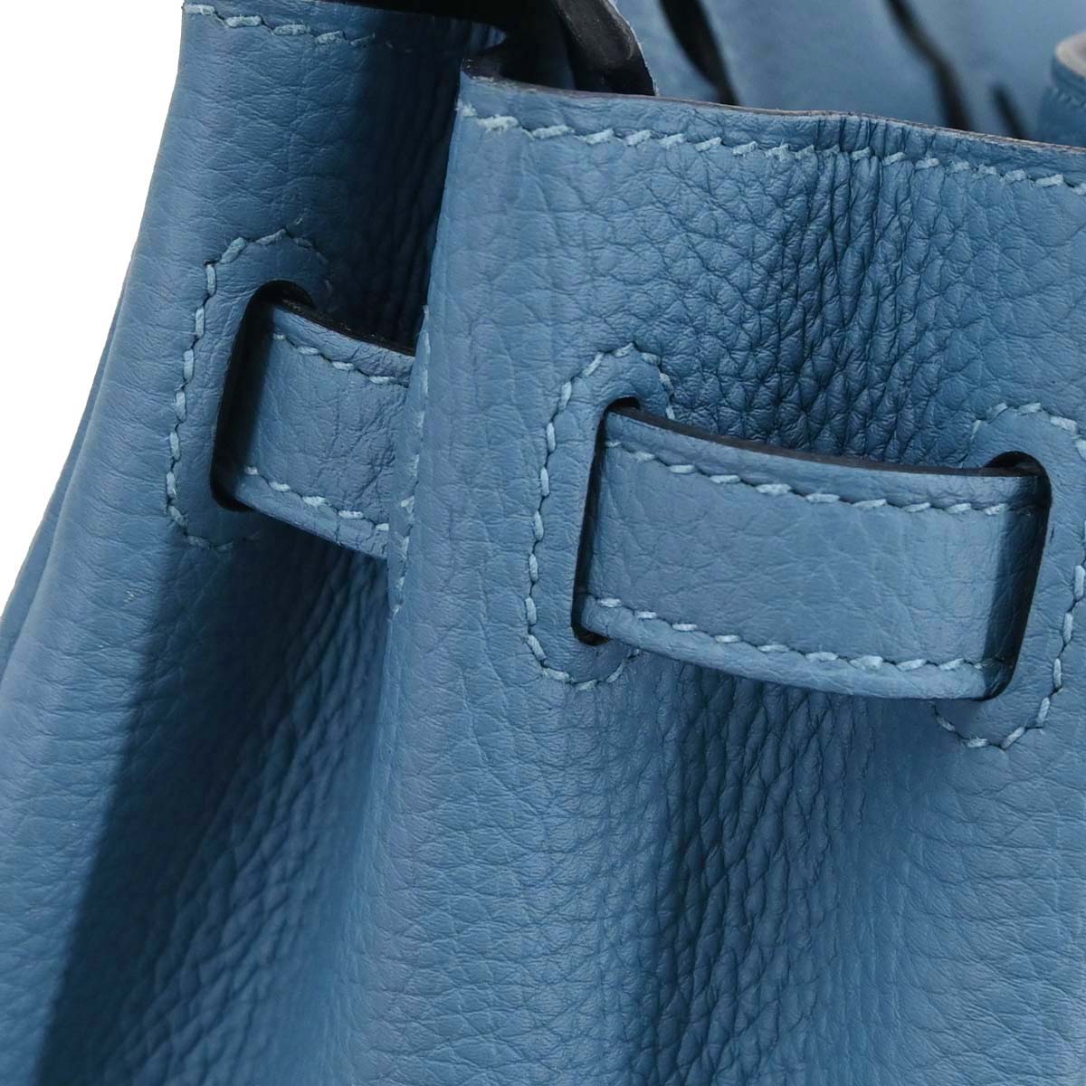 Hermes Azur Togo Birkin 25 Handbag