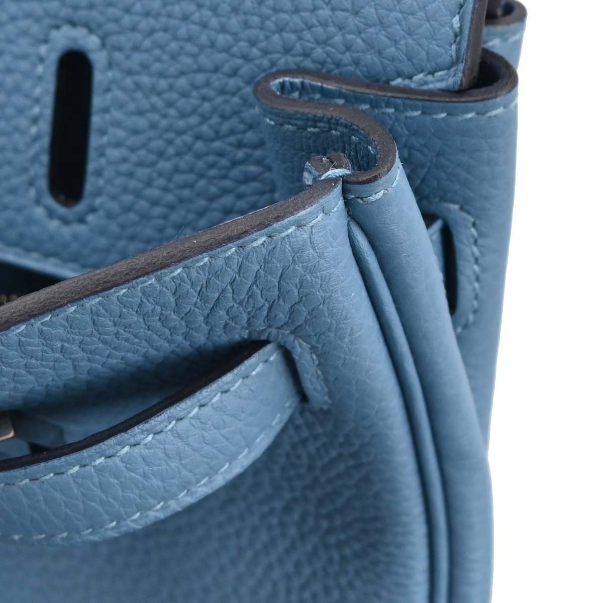 Hermes Azur Togo Birkin 25 Handbag