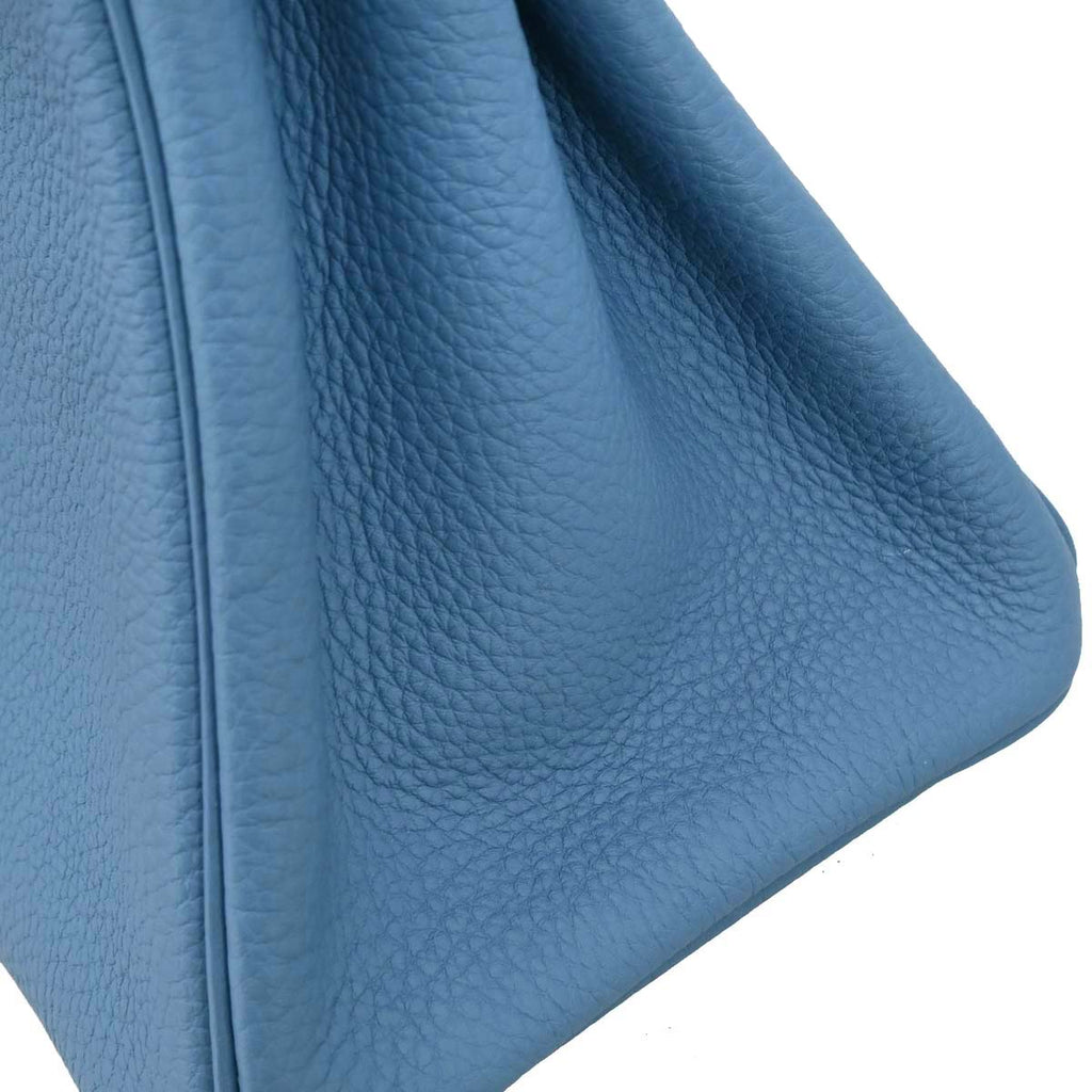 Hermes Azur Togo Birkin 25 Handbag