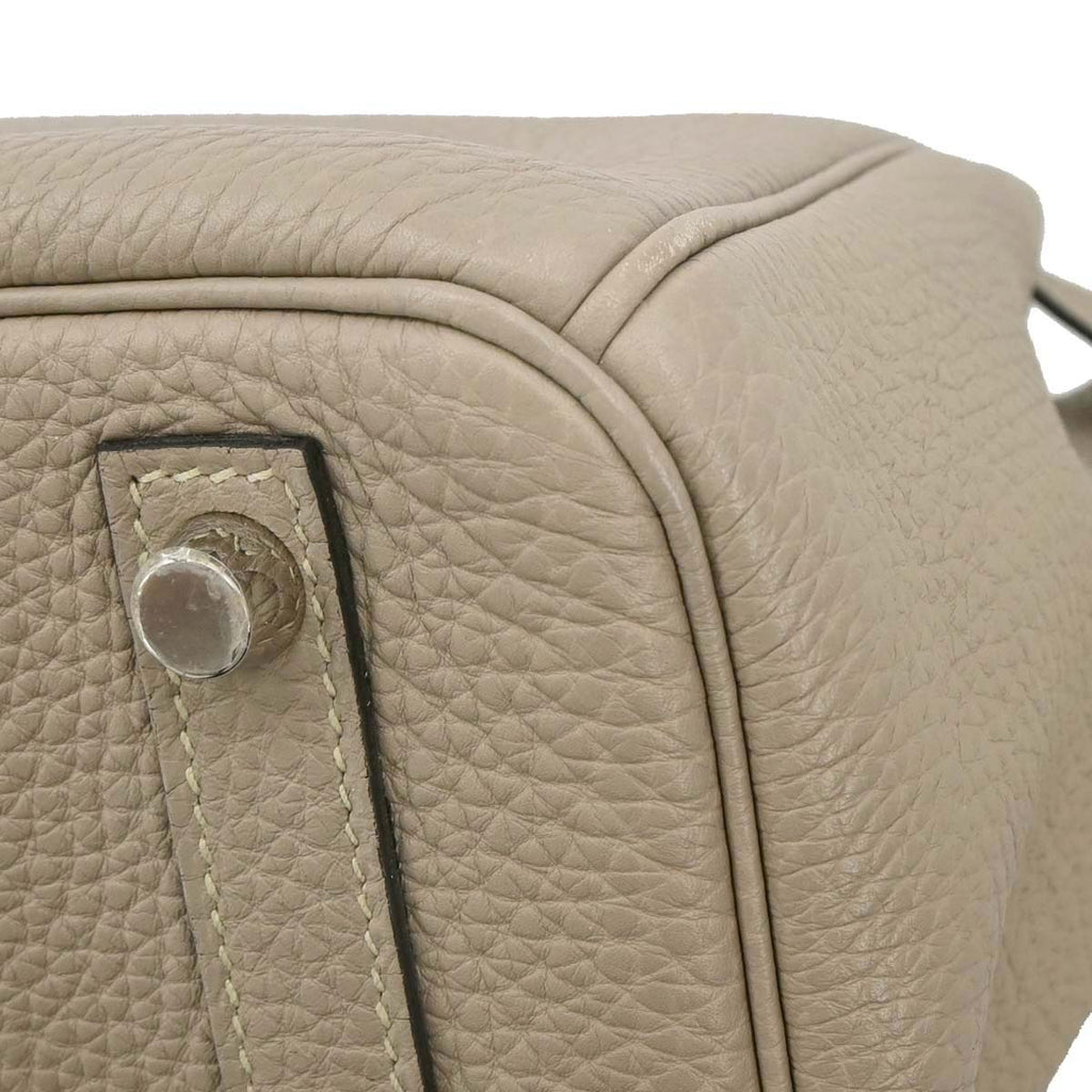 Hermes Tourterelle Gray Togo Birkin 30 Handbag