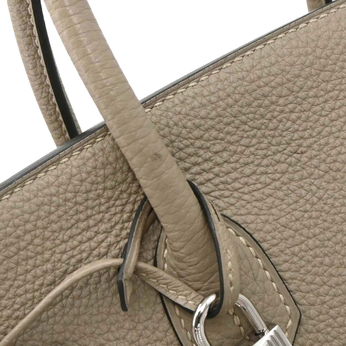 Hermes Tourterelle Gray Togo Birkin 30 Handbag