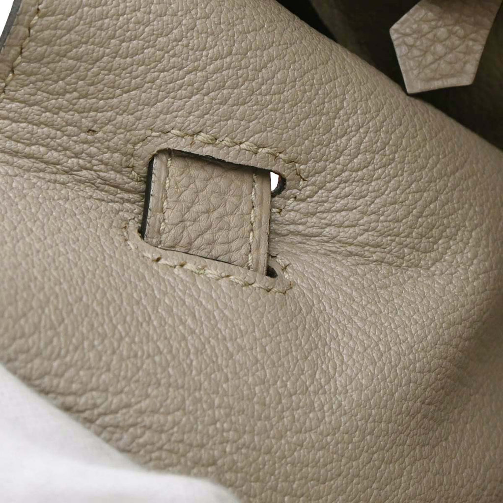 Hermes Tourterelle Gray Togo Birkin 30 Handbag