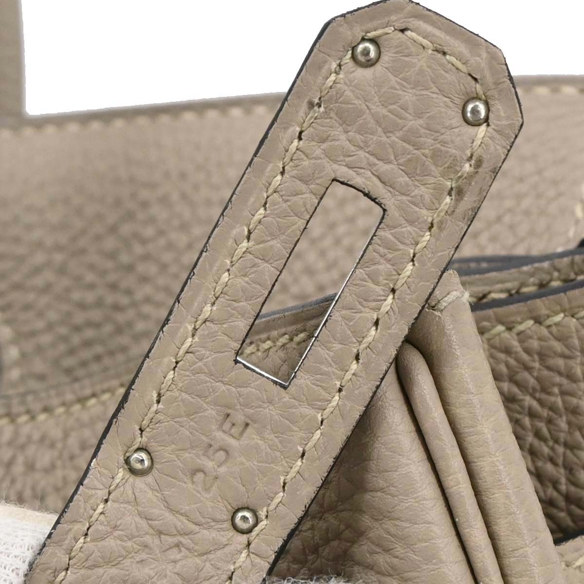 Hermes Tourterelle Gray Togo Birkin 30 Handbag