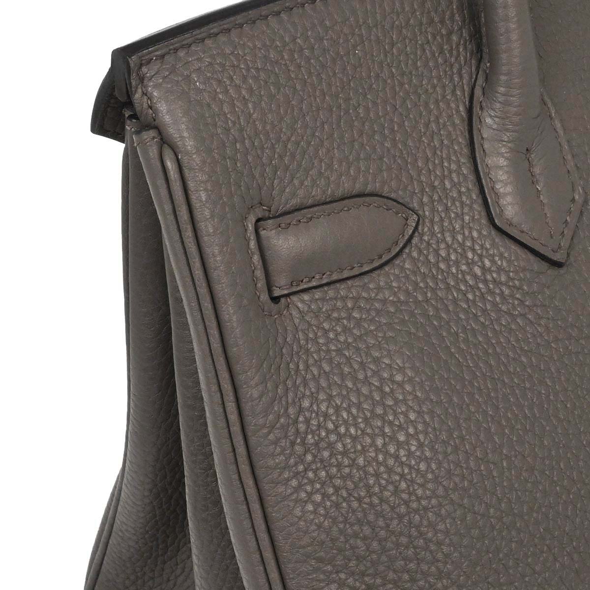 Hermes Etain Togo Birkin 30 Handbag