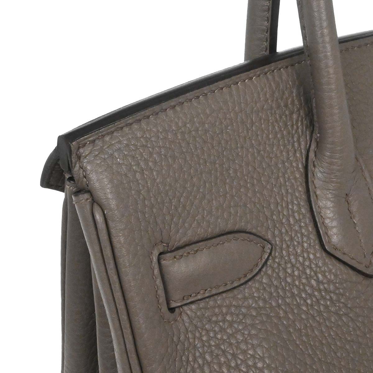 Hermes Etain Togo Birkin 30 Handbag