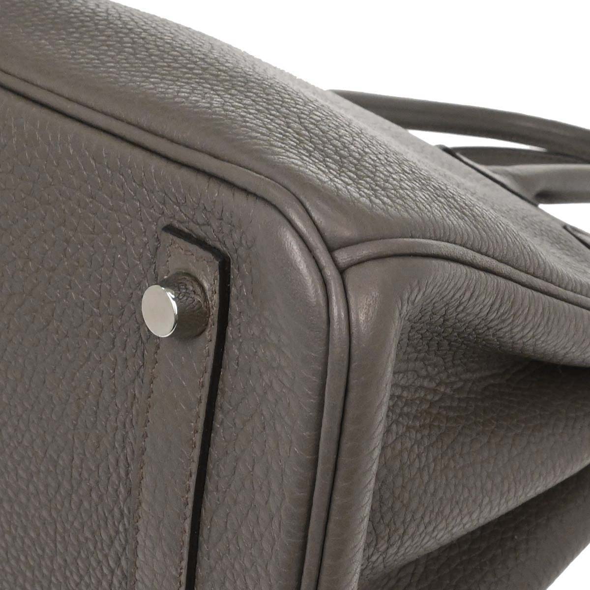 Hermes Etain Togo Birkin 30 Handbag