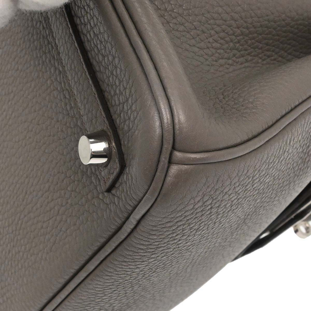 Hermes Etain Togo Birkin 30 Handbag
