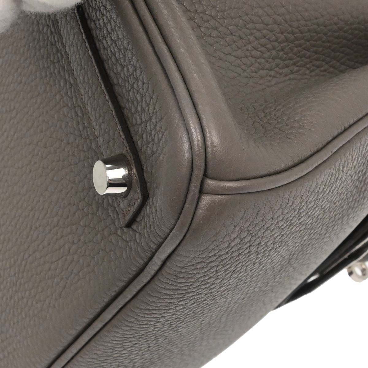 Hermes Etain Togo Birkin 30 Handbag