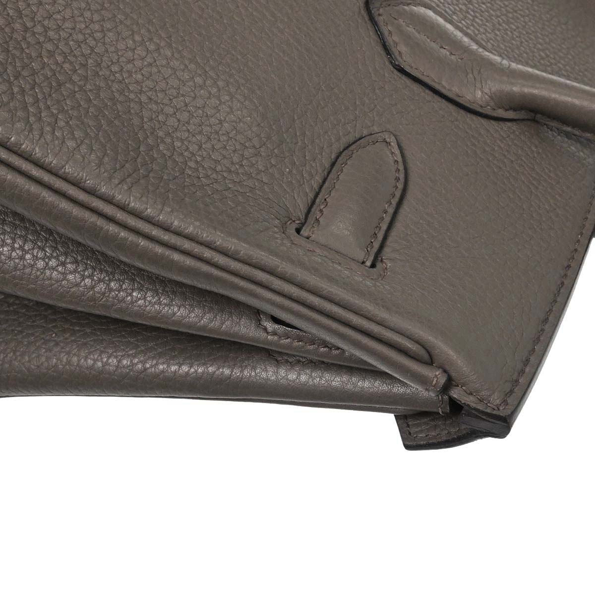 Hermes Etain Togo Birkin 30 Handbag