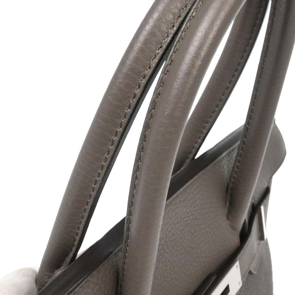 Hermes Etain Togo Birkin 30 Handbag