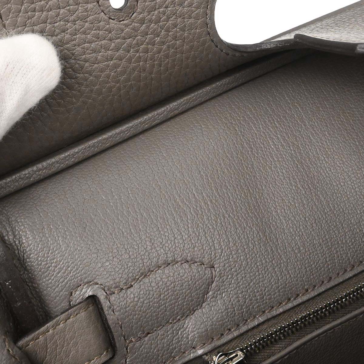 Hermes Etain Togo Birkin 30 Handbag