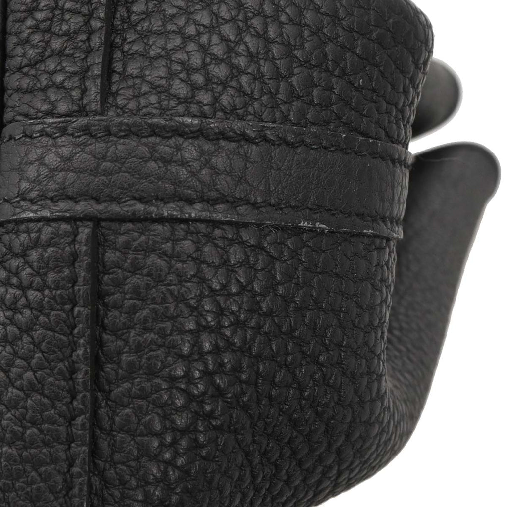 Hermes Black Negonda Garden Party 36 PM Tote Handbag