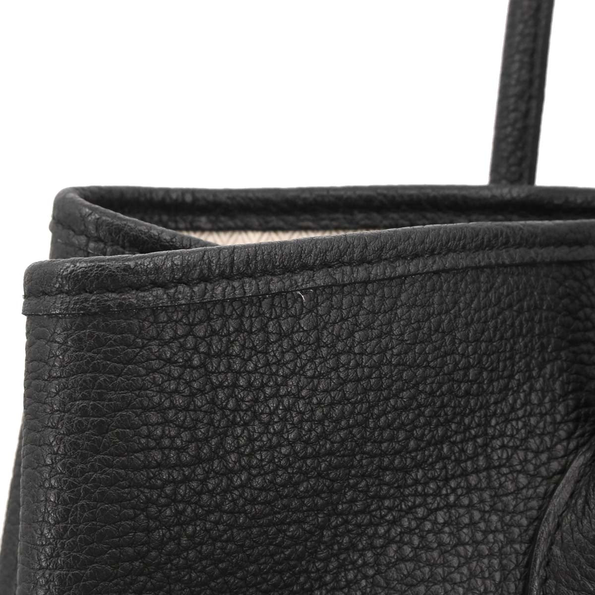 Hermes Black Negonda Garden Party 36 PM Tote Handbag