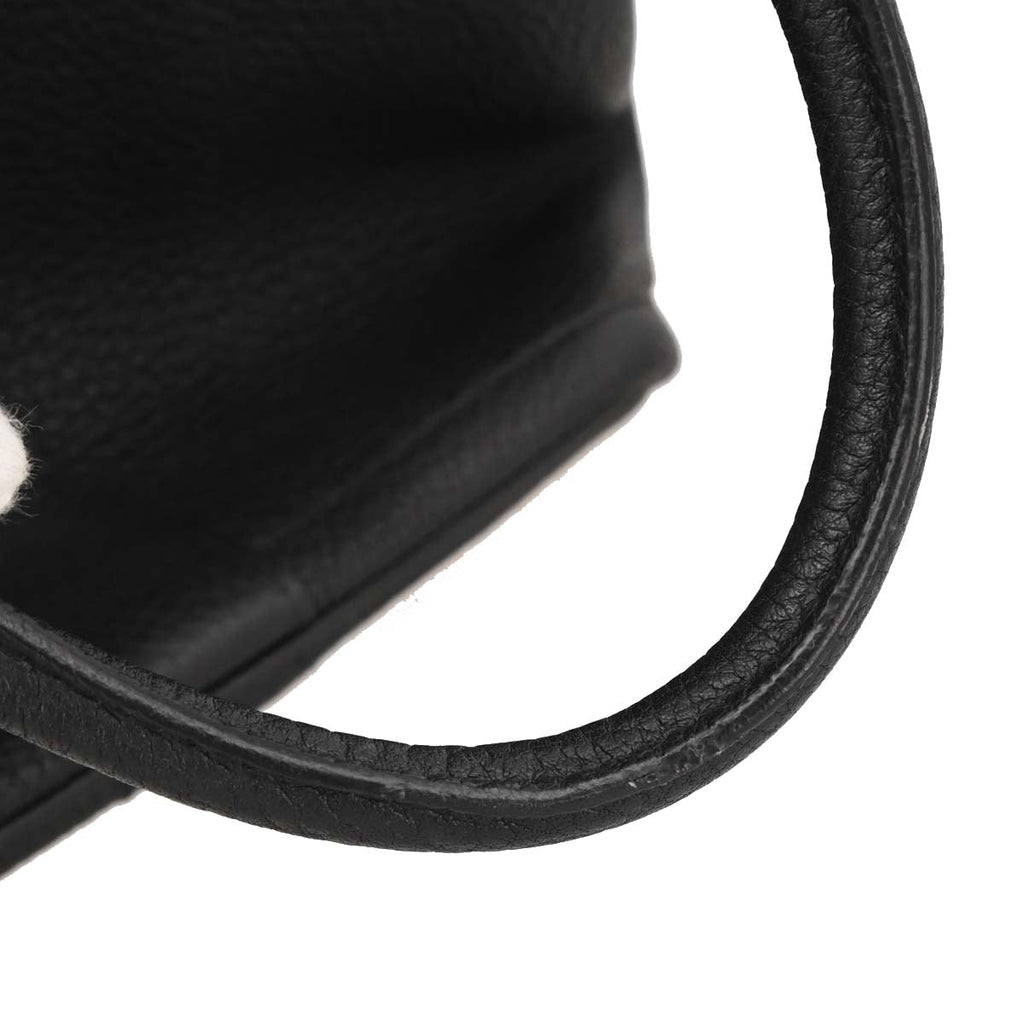 Hermes Black Negonda Garden Party 36 PM Tote Handbag