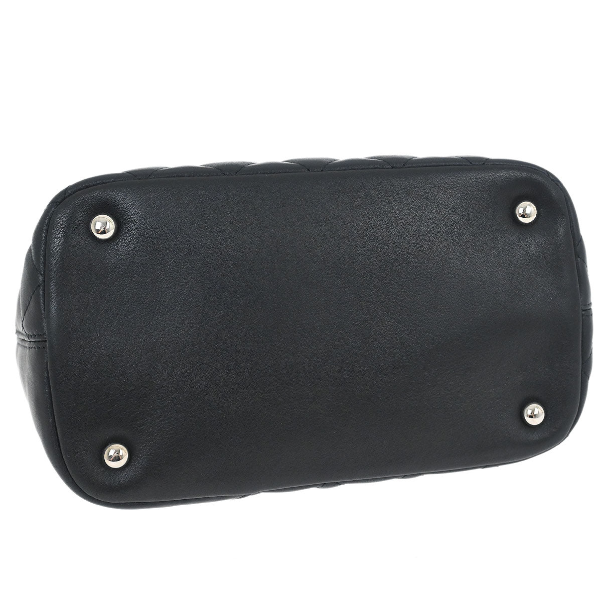 Chanel Black Calfskin Cambon Ligne Tote Handbag