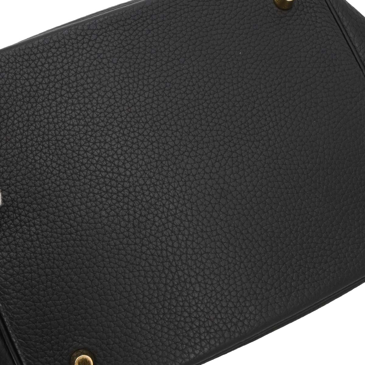 Hermes Black Taurillon Clemence Picotin Lock 22 MM Handbag