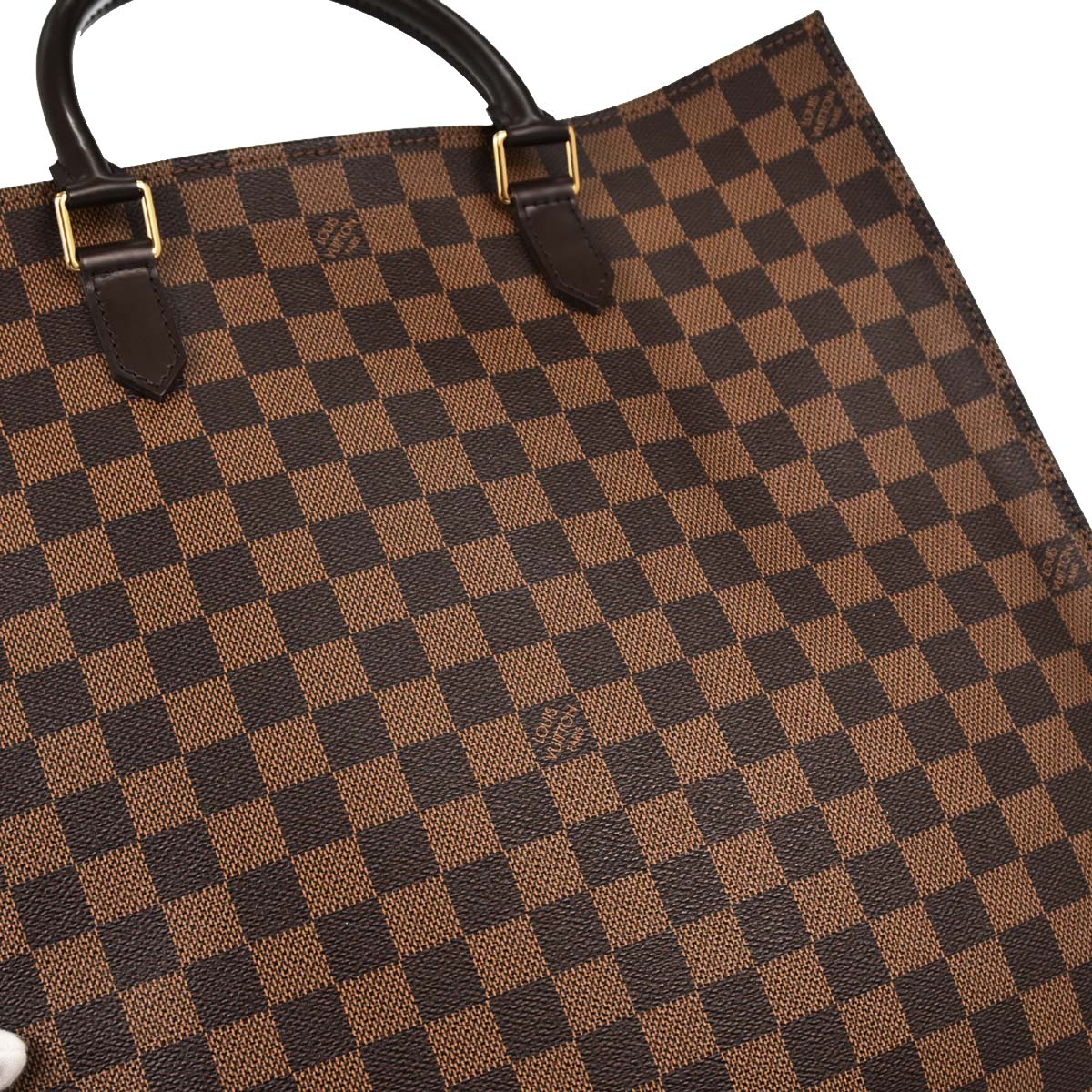 Louis Vuitton Damier Sac Plat Tote Handbag N51140