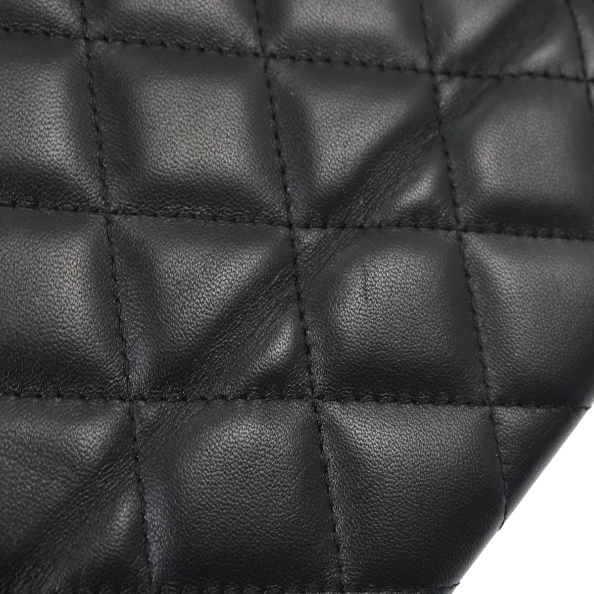 Chanel Black Lambskin Tablet Case Shoulder Bag